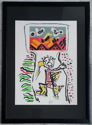 Karel Appel - Cobra figuur - oplage 7 van 10 kopen? Bied vanaf 595!