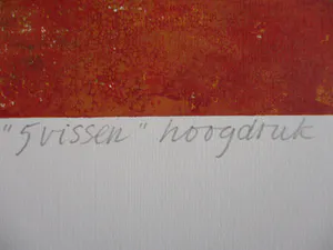 Betty Scheer - "5 Vissen" 40/70 kopen? Bied vanaf 70!