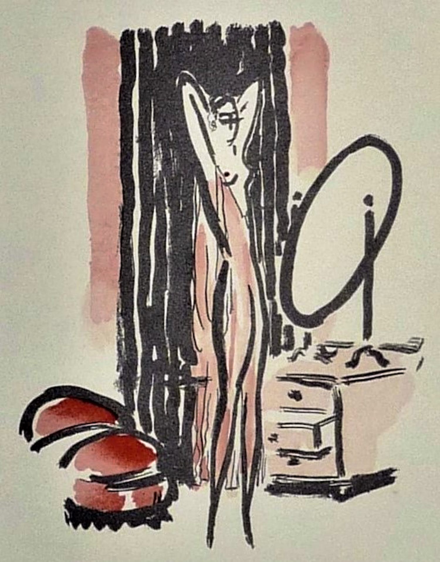 Kees van Dongen - Pochoir uit La Garconne 1925 verkocht voor € 199!