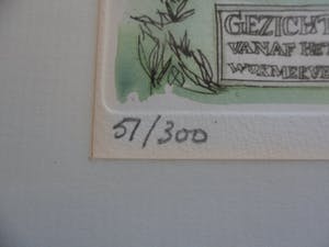 Lense Elzinga - Kleuren Ets, Krommenie anno 1795. kopen? Bied vanaf 35!