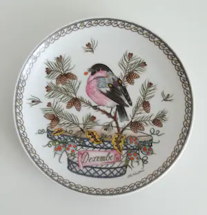 Hutschenreuther - Wandbord Hutschenreuther - Porselein Ole Winther , goudvink kopen? Bied vanaf 1!