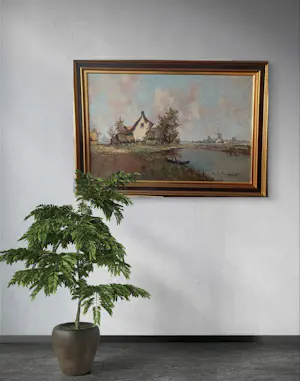 Henri Joseph Pauwels - Hoevetje aan waterplas kopen? Bied vanaf 90!