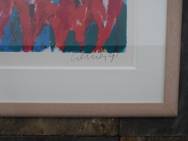 Jan Cremer - Dutch Glory - Zeer grote zeefdruk - 1991 - 210/250 - gesigneerd kopen? Bied vanaf 450!