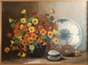 Henri Joseph Pauwels - Stilleven met bloemen kopen? Bied vanaf 165!