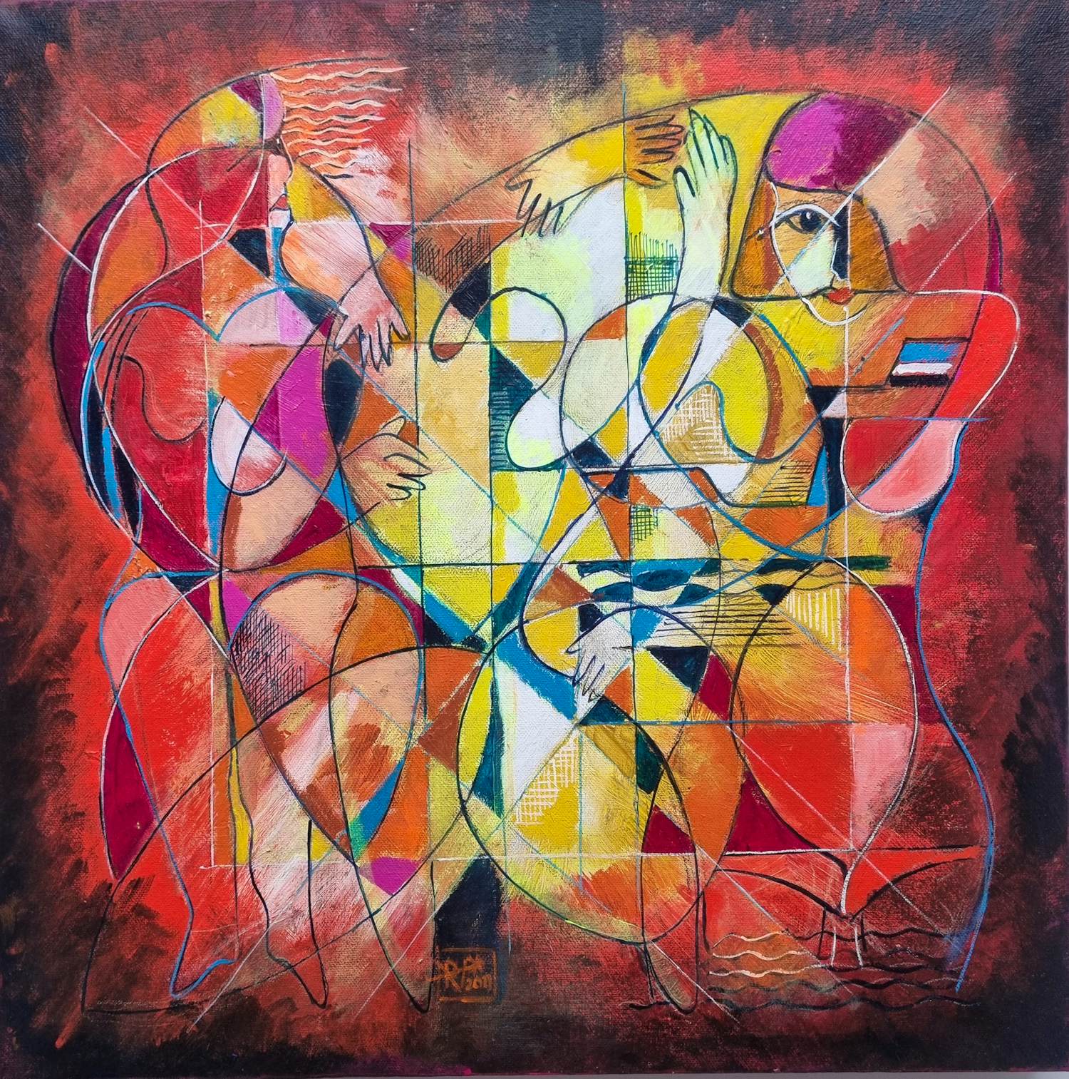 Rien Verschuur - Avond Zon aan Zee kopen? Bied vanaf 60!