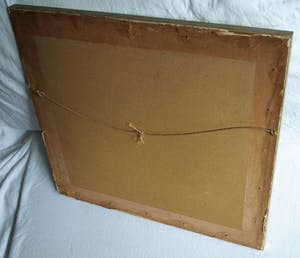 Ids Wiersma - Ingelijste ets , de ‘Professorenhuizen’ , Voorstraat , Franeker – 1934 kopen? Bied vanaf 1!