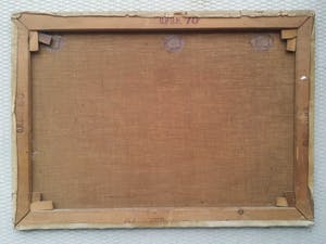 Cor Noltee - Boerenlandschap met paard en wagen en boerderij. kopen? Bied vanaf 225!