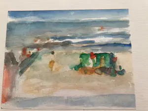 Theo Swagemakers - Aquarel z.t. kopen? Bied vanaf 50!