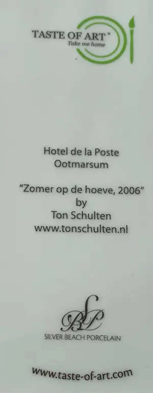 Ton Schulten - Rond bord: "Zomer op de hoeve" - 2006 kopen? Bied vanaf 65!