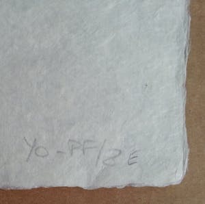 Tomoe Yokoi - Kleurenets - "Two Butterflies" - Handgesigneerd kopen? Bied vanaf 50!