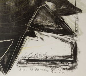 Marlene Dumas - Die Sterre van die hemel - handgesigneerd en met de hand bijgewerkt, uniek kopen? Bied vanaf 750!