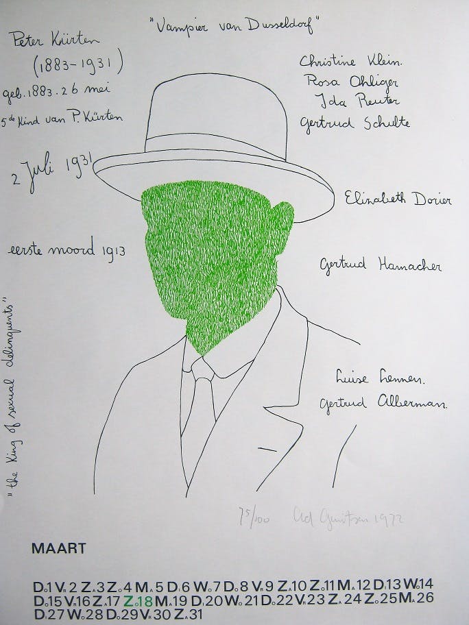 Ad Gerritsen - Vampier van Düsseldorf verkocht voor € 55!