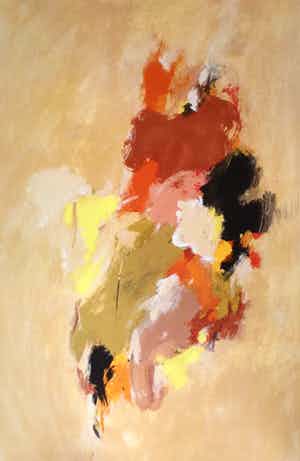 Eugene Brands - C3208- Abstracte compositie verkocht voor € 300!