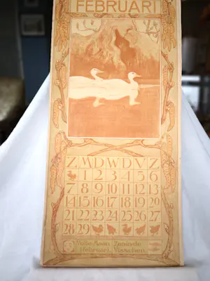 Theo van Hoytema - de orginele Theodoor van Hoytema kalender uit 1904 kopen? Bied vanaf 100!