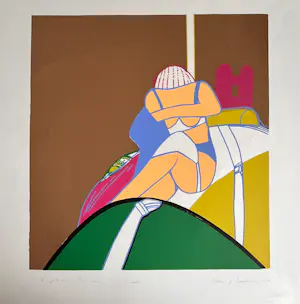 Hans-Joachim Spesshardt - Lot van 4 gesigneerde zeefdrukken- 1967 kopen? Bied vanaf 65!