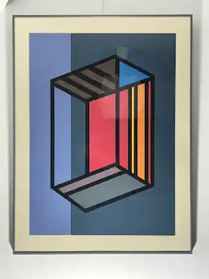 Guy Vandenbranden - Geometrische compositie vendu pour 305€ !