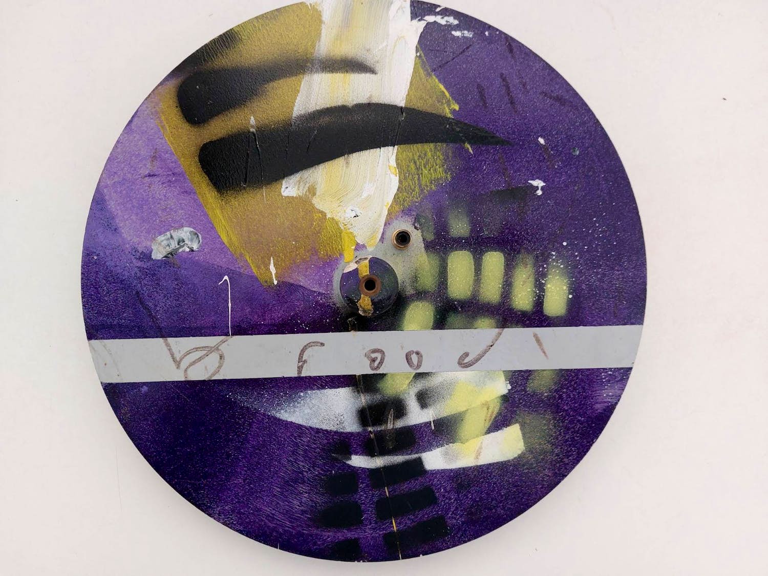 Herman Brood - handbeschilderde drumpad + HBM certificaat kopen? Bied vanaf 340!