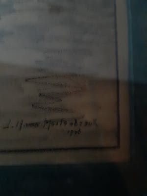 Johan Hendrik van Mastenbroek - Haven gezicht Rotterdamse haven uit 1906 kopen? Bied vanaf 50!