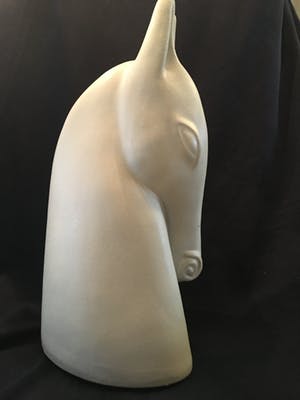 Anette Edmark - Terracotta paardenhoofd kopen? Bied vanaf 30!