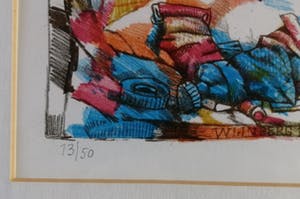 Nicolaas Wijnberg - Hommage aan Breitner (incl. aankoopnota Pulchri Studio) kopen? Bied vanaf 85!