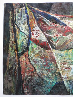 Louis Heijmans - Louis Heymans, Onderwaterwereld, Olie op papier kopen? Bied vanaf 1!