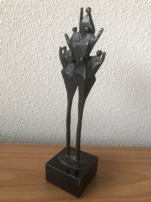 Corry Ammerlaan - Prachtig beeldje " FAMILIE " kopen? Bied vanaf 20!