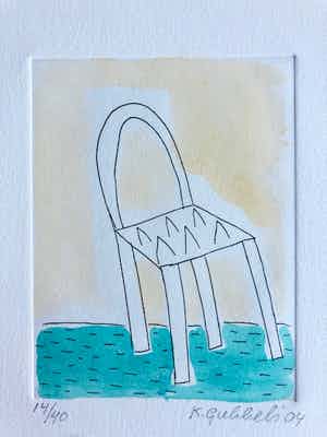 Klaas Gubbels - Weerstandzetel verkocht voor € 210!