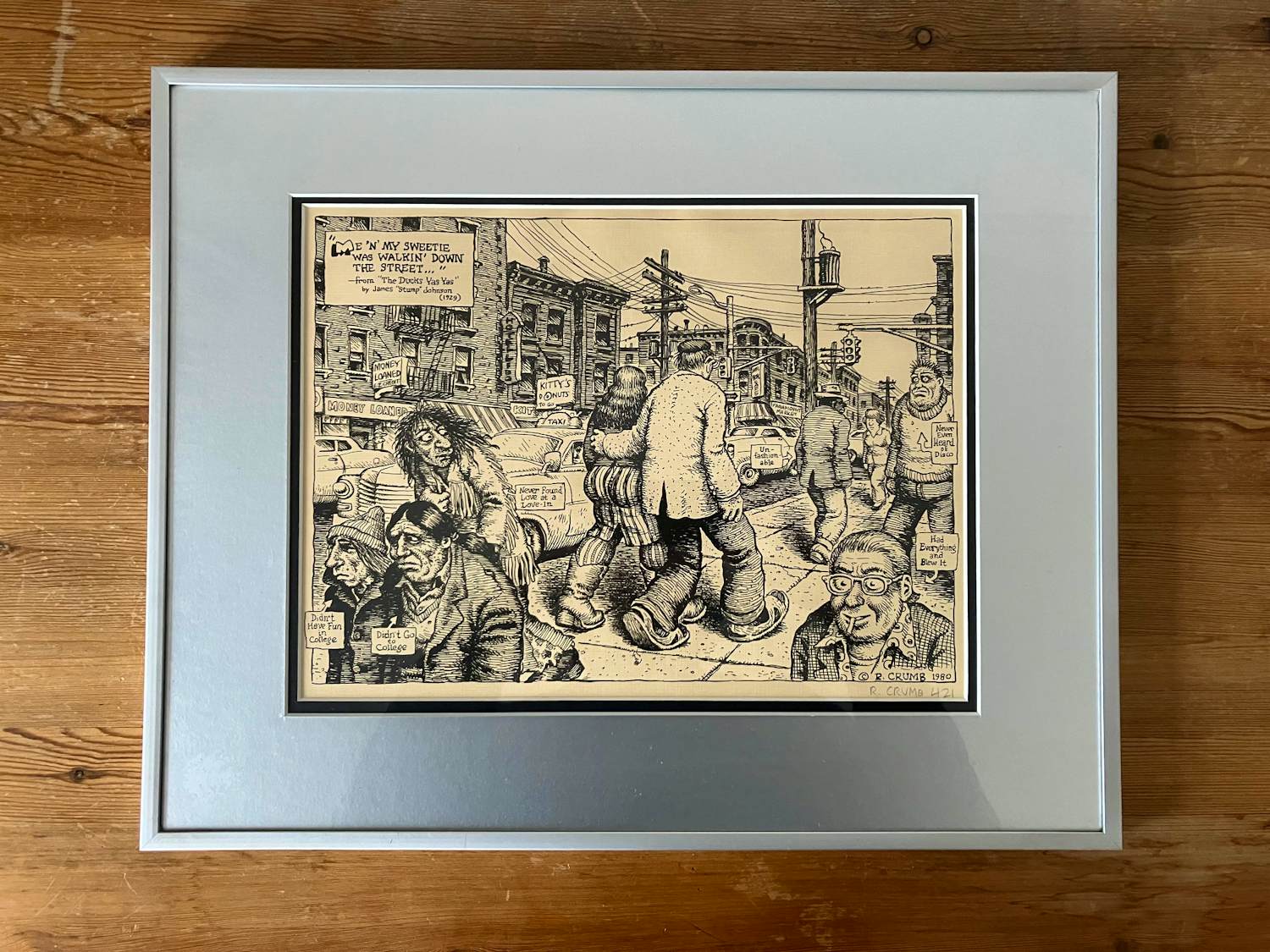 Robert Crumb - Me 'n' my sweetie was walkin' down the street kopen? Bied vanaf 100!