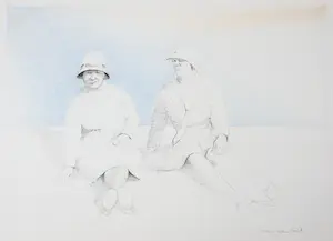 Jaap van der Pol - Potloodtekening, Zomer aan zee 2 kopen? Bied vanaf 1!