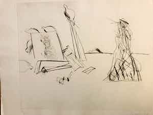 Ger Lataster - zonder titel verkocht voor € 90!