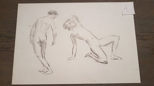 Jan Sluijters (jr.) - Naakt staande mannen kopen? Bied vanaf 10!