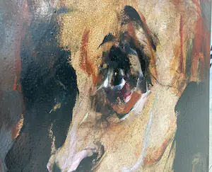 Lita Cabellut - Olieverf op doek, Ezminia (Groot) kopen? Bied vanaf 3000!