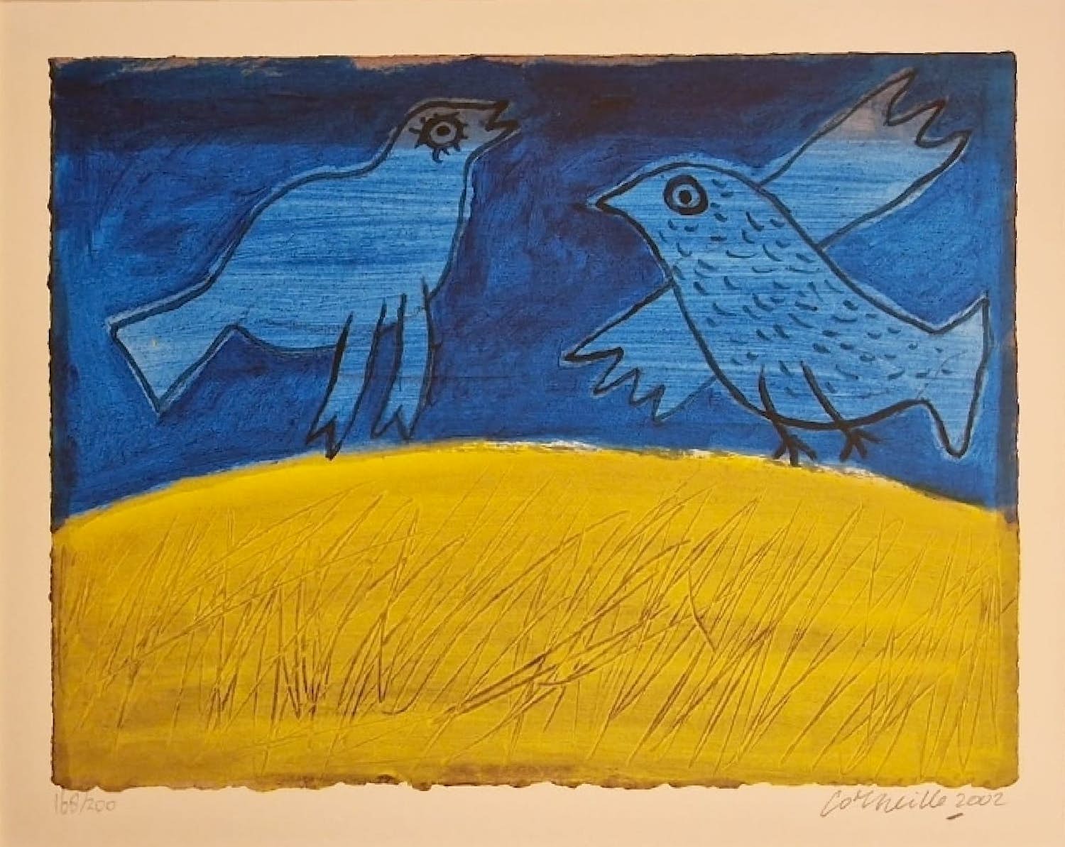 Corneille - gesigneerd - 2002 - 200 ex. verkocht voor € 1!