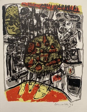 Buy Corneille - 'Jardin Errant' 1963 (Complete portfolio met 8 litho's)? Bid from 2950!