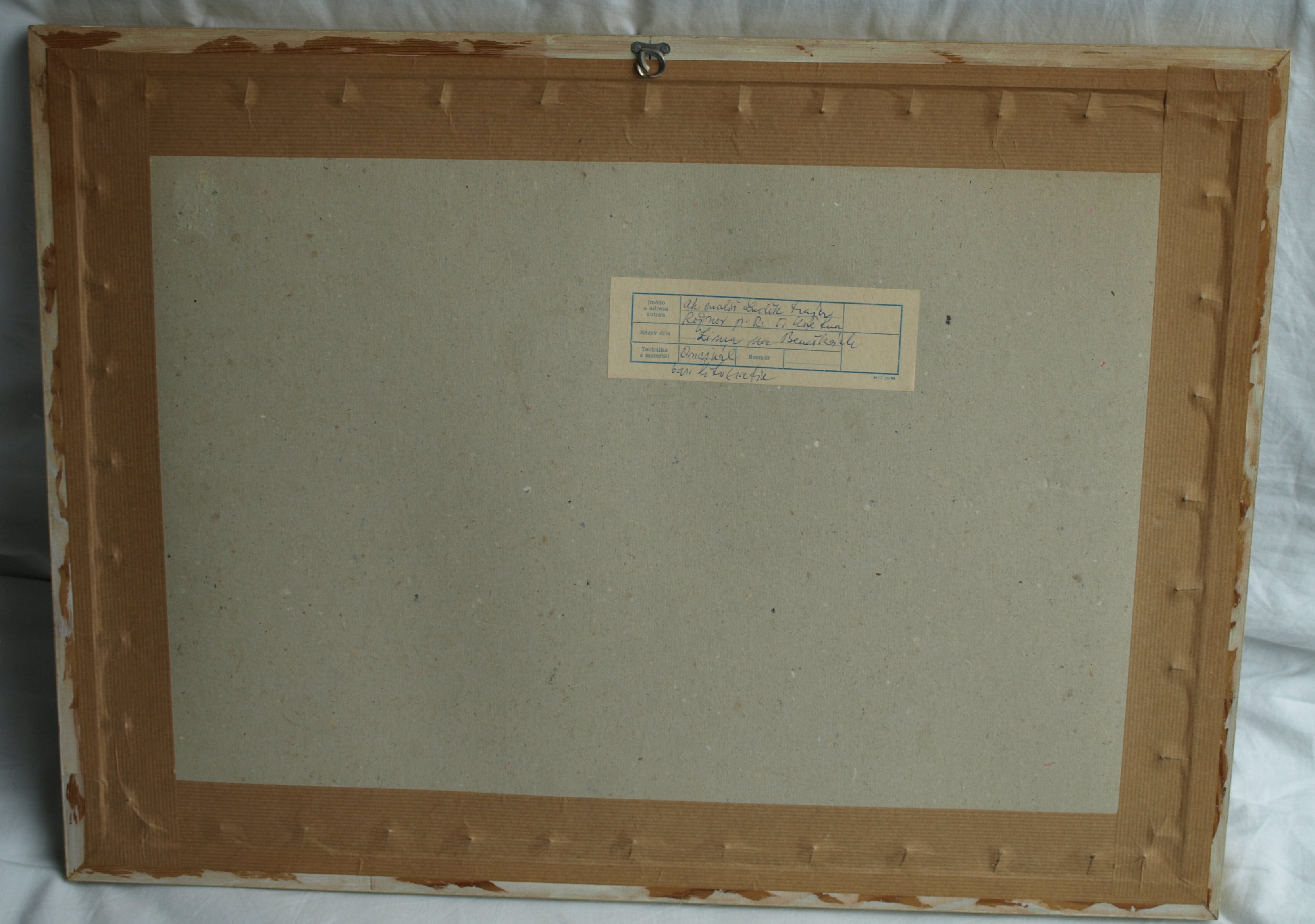 Luděk Majer - Litho, Winterlandschap 1 – gesigneerd & ingelijst – nr 41/50 - 1987 kopen? Bied vanaf 1!