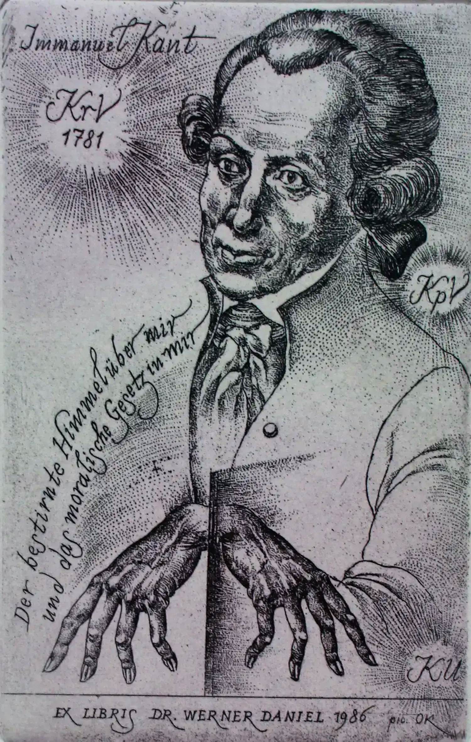 Oldrich Kulhanek - ets: Immanuel Kant - 1986 kopen? Bied vanaf 175!