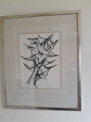 Jaap de Carpentier - abstracte spar kopen? Bied vanaf 10!