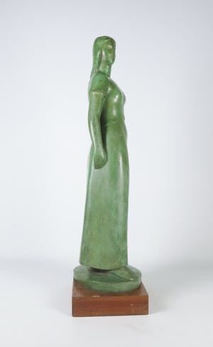 Raymond Glorie - Brons, Staande boerin (Groot) kopen? Bied vanaf 600!