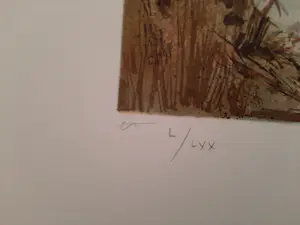 Allain Renoux - Litho, Titel, De bouwval. kopen? Bied vanaf 35!