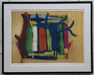 Gerard Schaperkotter - Abstract landschap kopen? Bied vanaf 50!