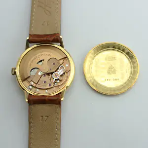 Omega Genève - herenhorloge - automaat - 18k goud kopen? Bied vanaf 1950!