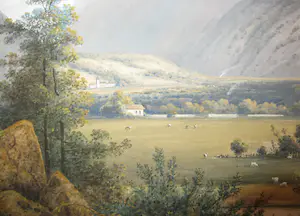 Henri Knip - Berglandschap Zwitserland Interlaken Bern kopen? Bied vanaf 295!