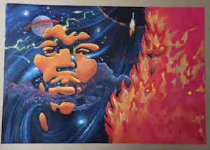 Peter Pontiac - Jimi Hendrix. Tweezijdig. kopen? Bied vanaf 79!