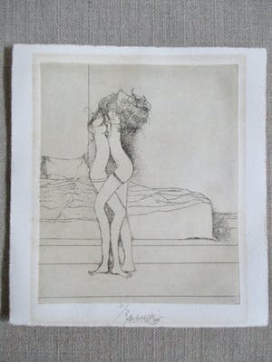 Bruno Bruni - Gesigneerde ets kopen? Bied vanaf 35!