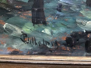 Pie Wilhelmus - Bos in winterschemering. kopen? Bied vanaf 1!