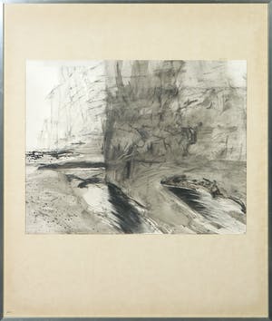 Jaap Ploos van Amstel - Gemengde techniek op papier, De bronnen van de Lethe - Ingelijst kopen? Bied vanaf 20!