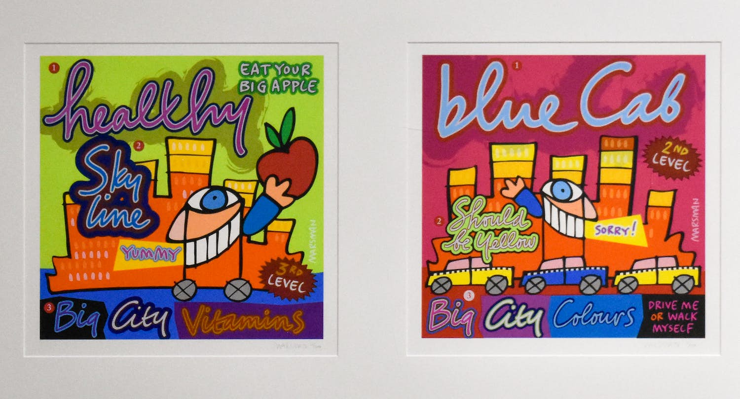 Jean Paul Marsman - Healthy skyline/Blue cab kopen? Bied vanaf 1!