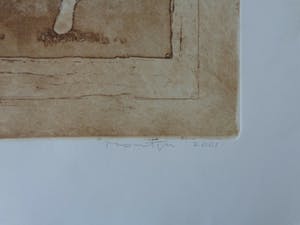 Jan Montyn - ABSTRACTIE / KLEURETS / 50x65cm / SIG / 2001 kopen? Bied vanaf 60!