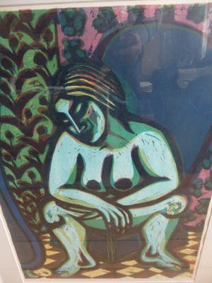 Peer de Wit - Zeefdruk, Titel. "Der Tod und das Madchen IV kopen? Bied vanaf 40!