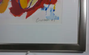 Jan Cremer - Zeefdruk, Tulpen 01 1988 - Ingelijst kopen? Bied vanaf 250!